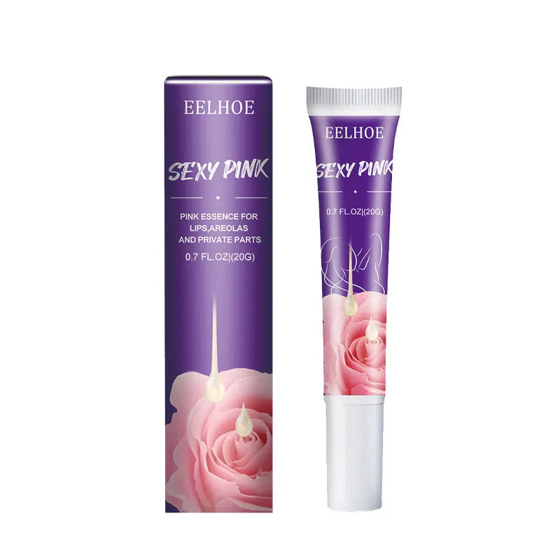 Pink Body Essence Whitening Cream – Melanin Reduction & Brightening Care for Intimate Areas