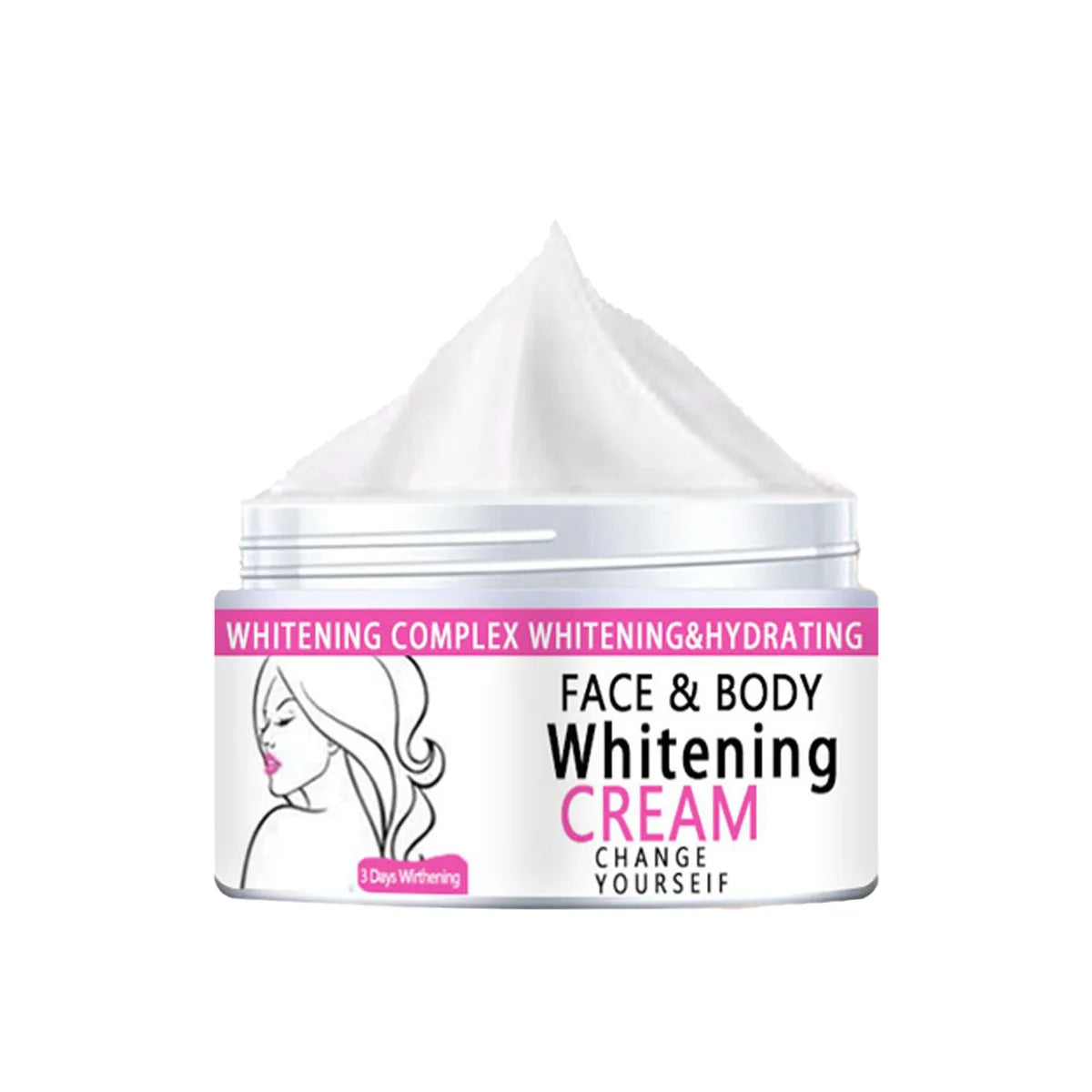 All-Over Whitening Cream – Face, Body, Arms, Armpits, Bikini Area, Knees, Elbows & More