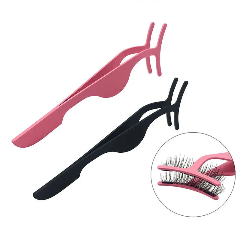 Professional False Eyelashes Tweezer – Mink Eyelash Applicator & Makeup Tool