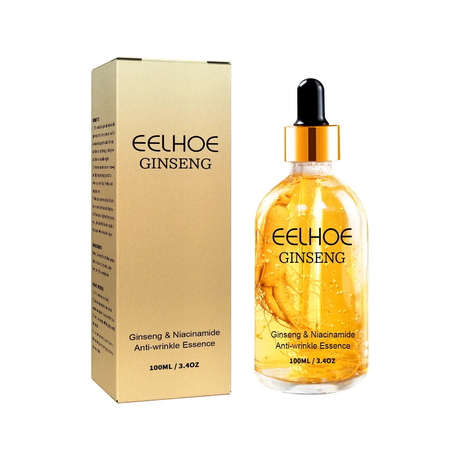 Gold Ginseng Anti-Aging Serum – Wrinkle-Fading, Spot Lightening, and Skin Firming